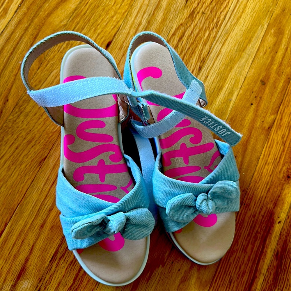 Girls sandal comfy heels